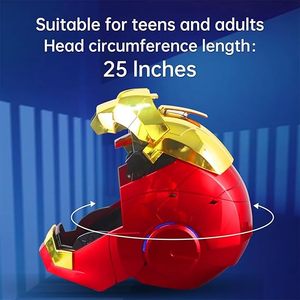 <span class=keywords><strong>Casco</strong></span> <span class=keywords><strong>de</strong></span> <span class=keywords><strong>Iron</strong></span> <span class=keywords><strong>Man</strong></span> MK5, <span class=keywords><strong>Casco</strong></span> <span class=keywords><strong>de</strong></span> Cosplay con <span class=keywords><strong>Control</strong></span> <span class=keywords><strong>de</strong></span> Voz Jarvis - Product Image 2