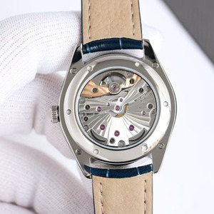 Reloj de Pulsera Mecánico de Negocios de Alta Gama, Casual, con Esfera Azul, Tres Agujas, Redondo, para Hombre y Mujer - Product Image 3