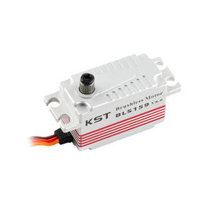 Ventes Flash Moteur Brushless Numérique à Profil Bas en Alliage d'Aluminium KST BLS159 15Kgf.cm 0.11sec DC7.4V HV pour Voiture RC 1/10 et Buggy RC - Product Image 4