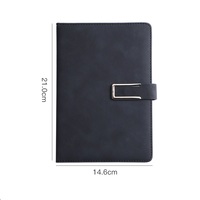 Cahier Fabricant Logo Personnalisable Haute Qualité A5 A6 PU Couverture Rigide Journal Épaissir Aimant Boucle Journal