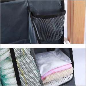 Sac à dos multifonctionnel personnalisé de grande capacité pliable pour bébé, sac à langer - Product Image 6