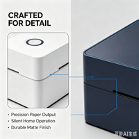 Printer Label Thermal USB & BT 110mm/s 203dpi Printer Barcode Thermal Langsung dengan Dukungan Kode QR untuk POS Retail Tersedia di Stok