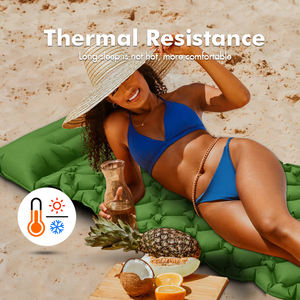 Almohadilla inflable para exteriores, alfombrilla autoinflable para acampar, peso ligero, Tpu, nailon, colchón de aire para acampar al aire libre - Product Image 6