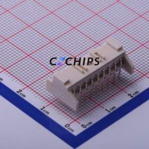 S09B-XASK-1(LF)(SN) Wire-to-Board Pin Header Bent Lead Through Hole,P=2.5mm Connector 1x9P 2.5mm Right Angle Insert XA - Product Image 2
