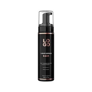 Mousse Autobronzante à Marque Privée, Mousse Autobronzante Foncée, Autobronzant Sans Soleil pour Tous les Tons de Peau, Qualité Salon, Parfum Vanille - Product Image 1