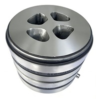 Moule d'extrusion Huayi modèle 12 pour la production de radiateurs d'alimentation industrielle