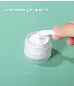 ขวดแก้วพร้อมฝาปิดภาชนะบรรจุเครื่องสำอางใบหน้าหรูหราขนาด30มล. 50ก. 2ออนซ์20ก. กำหนดได้เอง - Product Image 5