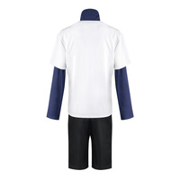 Hunter X Hunter Killua Zoldyck Erwachsenen-Anime-Cosplay-Kostüm für Herren - Weiß Blau Schwarz Komplettset Herbst 2022