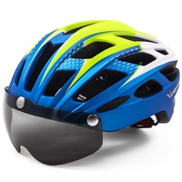 VICTGOAL adulto casco de bicicleta urbana casco bici adulto gafas de seguridad casco de bicicleta de carretera ojo eléctrico sheid ciclismo hombres casco de montar
