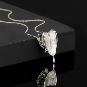 Dajavu joyería Original hecha a mano venta directa <span class=keywords><strong>de</strong></span> fábrica 925 collar <span class=keywords><strong>de</strong></span> plata esterlina <span class=keywords><strong>la</strong></span> <span class=keywords><strong>persistencia</strong></span> <span class=keywords><strong>de</strong></span> <span class=keywords><strong>la</strong></span> <span class=keywords><strong>memoria</strong></span> colgante para mujeres - Product Image 4