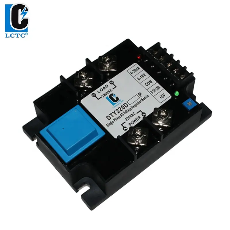 220v SSR 4-20mA,0-10V, controle potenciômetro 40a ssr 0-5vdc regulador de tensão 80A 100A 120A 200A 300A 400A DTY monofásico scr