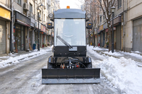 Souffleuse à neige automatique à essence avec moteur pour ATV, balayeuse de route et équipement de débroussaillage