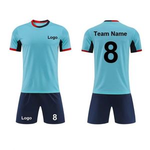 เสื้อฟุตบอลคุณภาพสูง 100% โพลีเอสเตอร์ ไซส์ใหญ่ ยูนิเซ็กซ์ พร้อมดีไซน์แห้งเร็ว รับสกรีนลายตามสั่ง - Product Image 2
