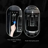 Nouveau panneau de commande de vitesses, panneau AC pour Porsche Macan 2014-2021, accessoires décoratifs, console centrale, bouton intérieur noir