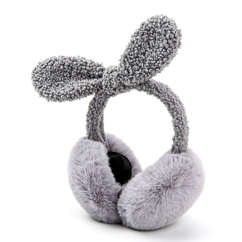 Симпатичные плюшевые наушники, пушистые наушники, зимние ветрозащитные уличные наушники