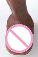 REALING Jouets en silicone médical Produits sexuels pour adultes Gros gode artificiel réaliste de 21cm pour femmes
