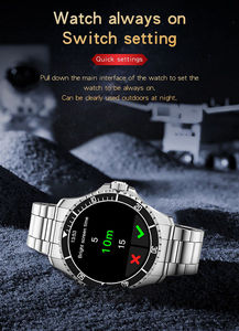 ساعة ذكية R1 دائرية بشاشة لمس كاملة 1.28 بوصة، ساعات فاخرة عالية الجودة مقاومة للماء، ساعة ذكية R1 - Product Image 5