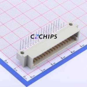 3511332CMRS0BNA1 Board-to-Board & Backplane Connector Bent Lead Through Hole,P=2.54mm Connector 32P 2.54mm Right Angle Insert 2 - Product Image 1