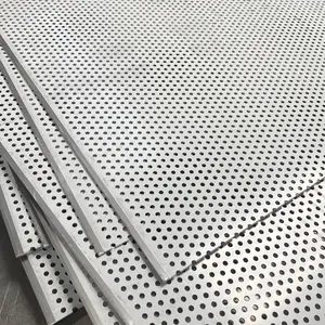 2023 New Product Architecture Galvanized Punched Stainless Steel Metal Mesh Round Hole Perforated Sheet Plates