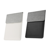 Bolsa de cuero para computadora portátil con cargador inalámbrico 5 en 1 para hombres para Macbook Carga inalámbrica para teléfono para airpods para Apple Watch