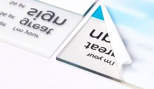 Impressions d'enseignes en acrylique résistantes aux UV, aux rayures et à l'eau, graphiques personnalisés en aluminium, panneaux publicitaires pour l'intérieur - Product Image 3