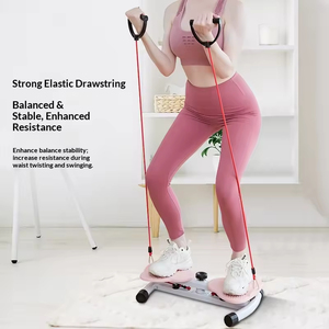 YX Appareil de torsion de la taille unisexe avec bandes de résistance 4 kg, entraîneur de base pour la maison, pour l'amincissement et la réduction de la graisse abdominale - Product Image 5