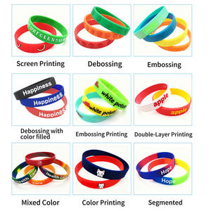 Pulsera de Silicona con Logotipo Personalizado, Pulsera Promocional de Goma con Logotipo - Product Image 2