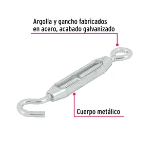 Master con 144 unidades Tensor de zinc 3/16 'gancho-anillo, FIERO - Product Image 2