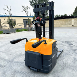 รถยกพาเลทไฟฟ้า 1.5 ตัน พร้อมแบตเตอรี่ตะกั่วกรด |   เครื่องจัดเรียงสินค้าในคลังสินค้าที่มีประสิทธิภาพสำหรับพื้นที่ขรุขระ - Product Image 3