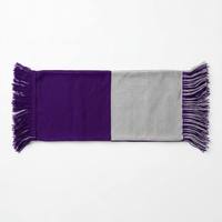 Individuelles Logo Modische Gestrickte Spandex-Schals Flaggen-Banner Jacquard Sport Fußball Fans Schal