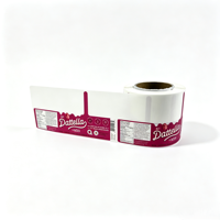 Autocollants adhésifs en vinyle imperméables personnalisables pour l'emballage alimentaire, étiquettes pour pots de confiture, contenants en verre, impression personnalisée d'illustrations