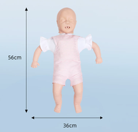 Maniquí de RCP de Medio Cuerpo para Adultos y Maniquí de Obstrucción Infantil para Entrenamiento de Primeros Auxilios CPR100A + J140