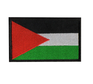 Drapeau jordanien Vente en gros Drapeau national asiatique Insigne de stock Brassard velcro brodé Tissu Impression numérique Stock - Product Image 4