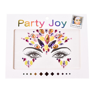 Pegatinas <span class=keywords><strong>adhesivas</strong></span> <span class=keywords><strong>para</strong></span> maquillaje, diamantes de imitación, joyas, GEMA, perla, tatuaje, cristales - Product Image 6