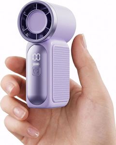Mini Ventilador de Aire Portátil con Control de Botones, Carga USB, Material Plástico, Batería de 3000mAh, Uso Doméstico, RV y Exterior - Product Image 2