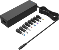 Chargeur universel pour ordinateur portable 100 W à broche bleue, vente en gros, pour HP et usage bureautique