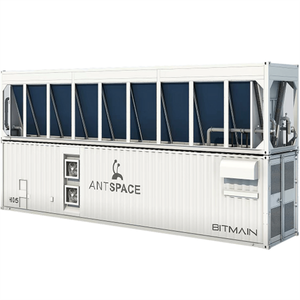 Bitmain ANTSPACE HD5 Asic <strong>Crypto</strong> <strong>Miner</strong> Dry Cooler Cooling System <strong>Container</strong> 1500KW 308 Rack Space for Hydro <strong>Miner</strong> S23 S21 S19 Hyd - Product Image 1