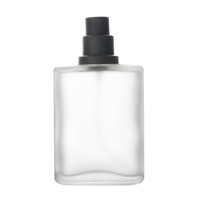 Flacon pulvérisateur de parfum en verre transparent de 30 ml, 50 ml, 100 ml avec bouchon à vis, flacon vide pour présentation et transfert