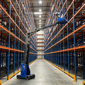 Nuova Piattaforma Elevatrice Idraulica Mobile Elettrica da 4m 6m 8m 10m per Costruzioni - Product Image 2