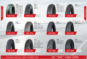 Neumáticos de Motocicleta HD-572 Premium Chinos Nuevos al por Mayor, Fabricados en Tamaños 4.60-17 3.00-18 3.00-19 - Product Image 6