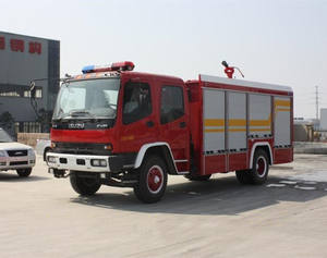 Popolare colore rosso 5000L antincendio motore <span class=keywords><strong>camion</strong></span> dei <span class=keywords><strong>pompieri</strong></span> per la vendita - Product Image 3