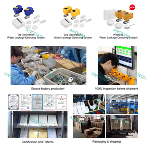 Válvula de Cierre de Agua en Miniatura con Alarma y Detección de Fugas para Sistemas HVAC - Product Image 6