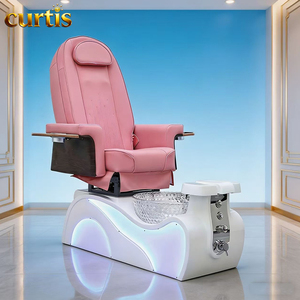 เก้าอี้นวดทำเล็บเท้าหรูหราแบบขายส่ง พร้อมอ่างแช่เท้าไฟฟ้า เก้าอี้ทำเล็บเท้าสปาไฟฟ้าสำหรับร้านทำเล็บ สินค้ามาใหม่ ราคาถูก - Product Image 6