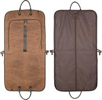 Sac à vêtements pliable et peu encombrant, anti-poussière, étanche à l'eau, avec fermeture éclair et sangle réglable