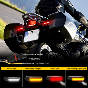 Luces Intermitentes LED Delanteras para Motocicleta, Luces Indicadoras Traseras, Luz de Freno para <span class=keywords><strong>BMW</strong></span> F650GS F800GS R1200GS/R/S S1000XR - Product Image 2