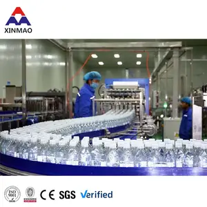 最佳价格全自动小型商务塑料瓶饮用矿物质纯水灌装厂生产线