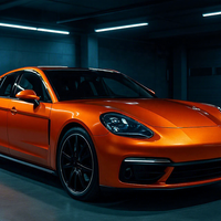 Vinilo Autoadhesivo para Automóviles Superbrillante Metálico Naranja Paisley de 5 Pies x 60 Pies, PET TPU PPF, que Cambia de Color, Fabricante de Guangzhou