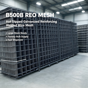 <span class=keywords><strong>Grillage</strong></span> soudé en acier REO B500B pour le renforcement des dalles en béton, destiné à la construction de fondations en Bulgarie - Product Image 4