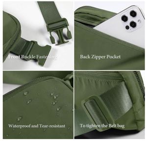 Mini riñonera Unisex con muestra gratis, riñonera pequeña con correa ajustable para entrenamiento, correr, viajar, senderismo, riñonera - Product Image 5