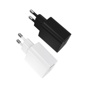 Chargeur mural USB Type-C PD 20W à charge rapide avec QC2.0, en paille de blé, prise US/EU pour 18 téléphones portables - Product Image 2